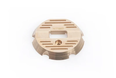 LRP X22 Brass Endcover 1 LRP X22 Brass Endcover