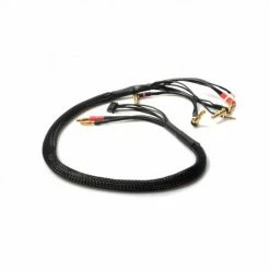 LRP Charging Lead 2x2S 60cm - 4mm, XH -4/5mm - 2mm